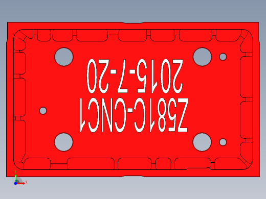 Z581C-笔记本CNC工装夹具三维模型CNC1-0723前视缩略图