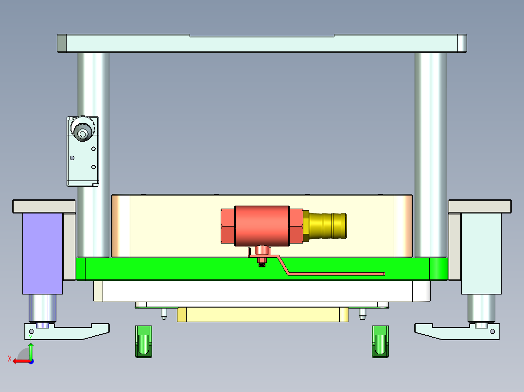 travel-c-笔记本CNC工装夹具三维模型cnc1-0306后视图