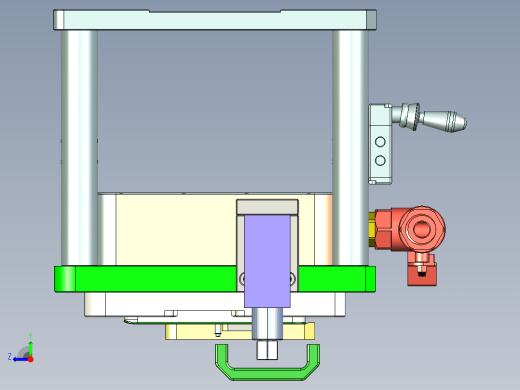 travel-c-笔记本CNC工装夹具三维模型cnc1-0306右视缩略图