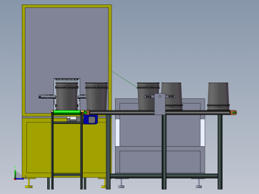 桶提手成型组装设备sw20可编辑左视缩略图