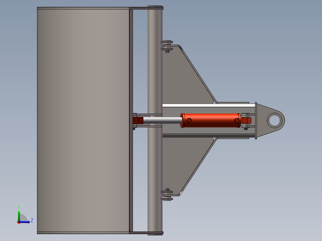 液压贝壳斗--1038712-30左视图