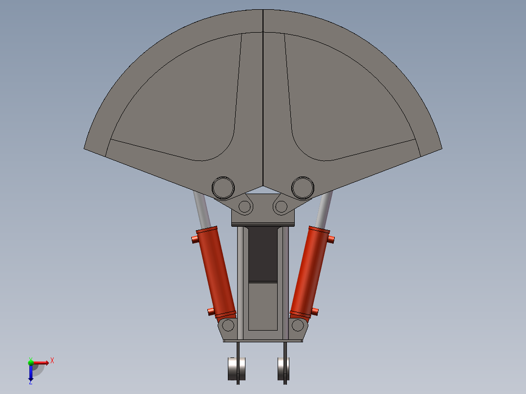 液压贝壳斗--1038712-30俯视图
