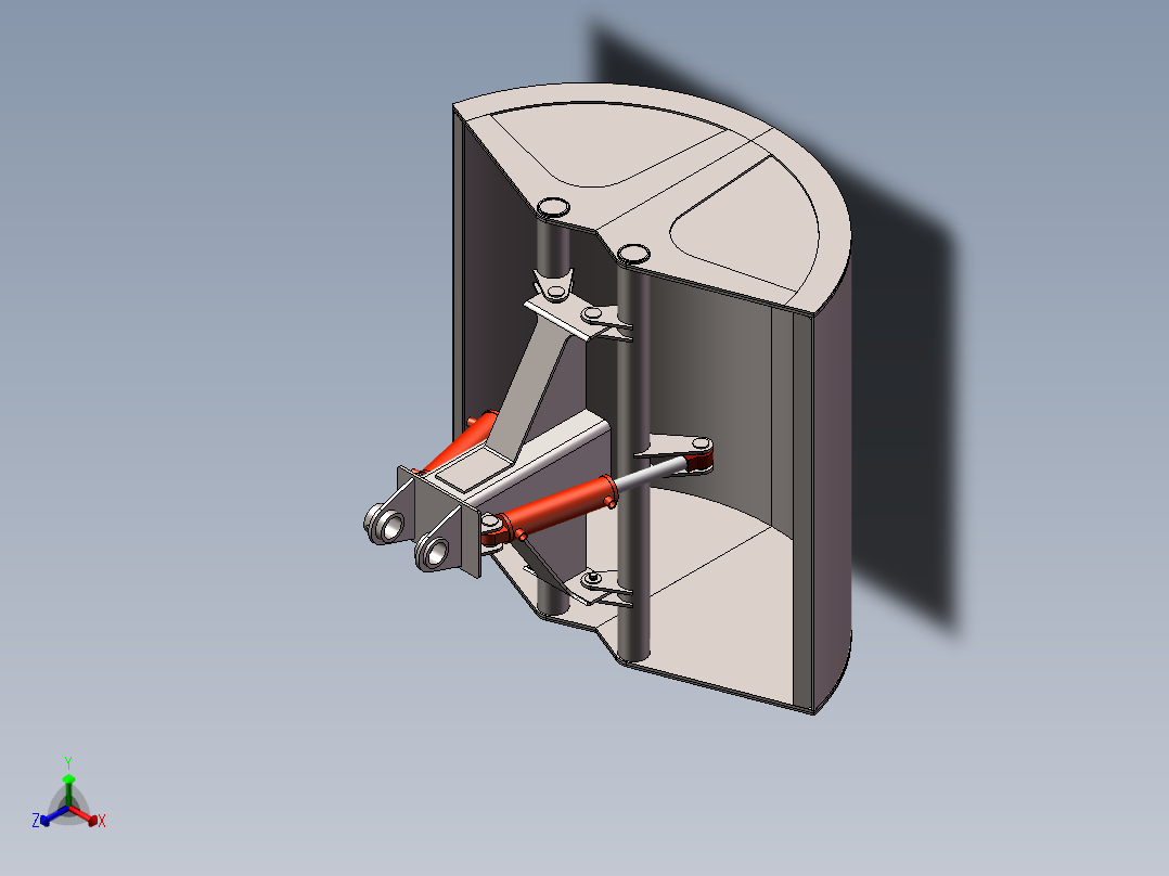 液压贝壳斗--1038712-30正等轴测图