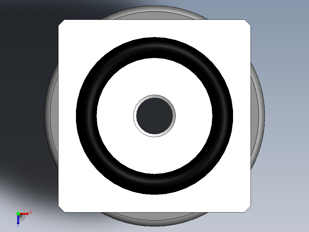 波纹真空吸盘CBC22C32  391795俯视图