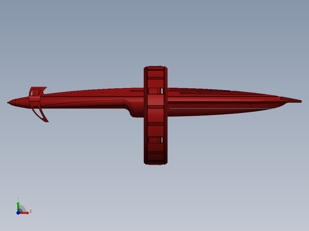 宇宙飞船(11)前视图