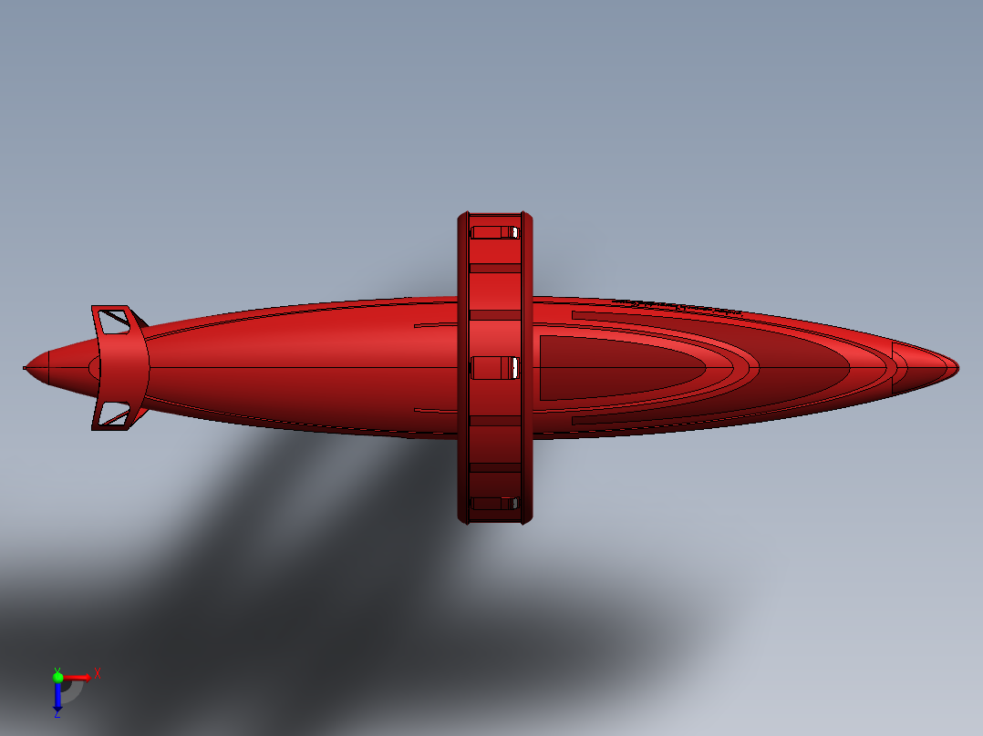 宇宙飞船(11)俯视图