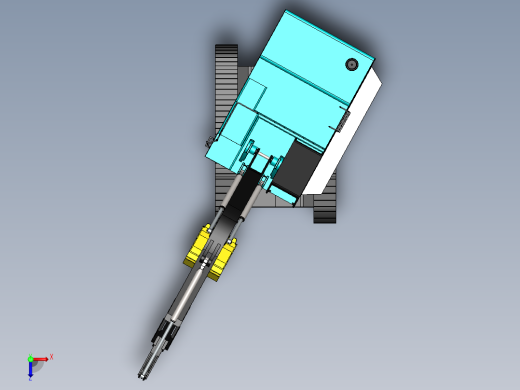 17.约翰迪尔650DLC挖掘机俯视缩略图