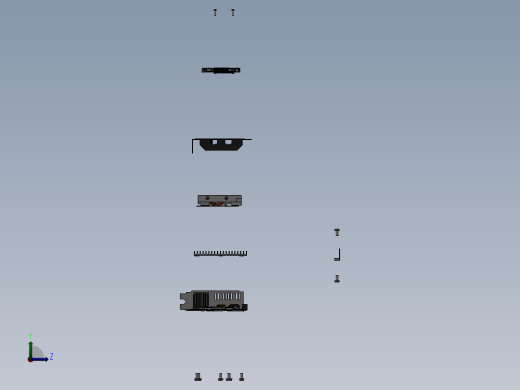 显卡(17)左视缩略图