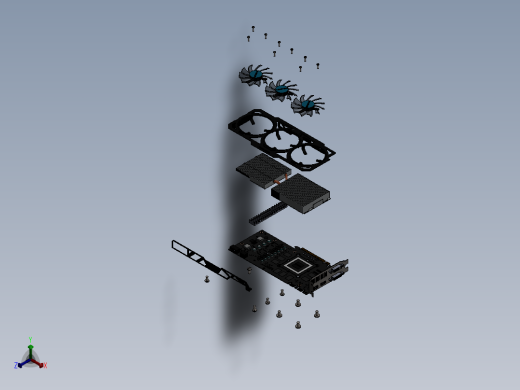 显卡(17)正等轴测缩略图