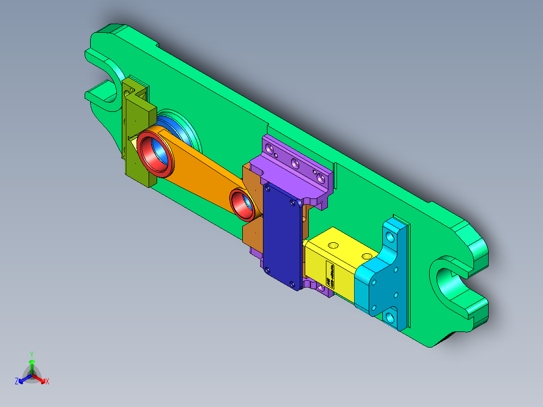 连杆铣平面镗孔液压夹具
