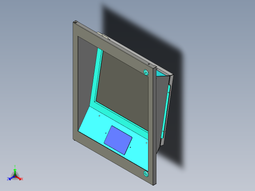 智能柜操作面板