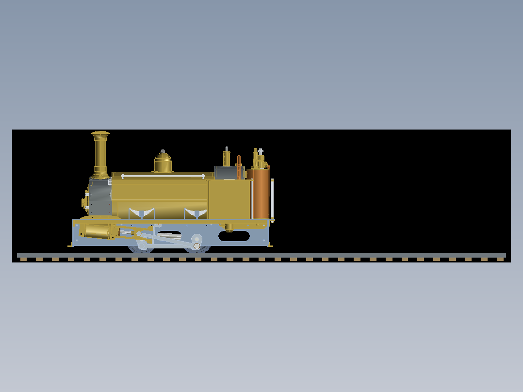 称为“YOLLA”的窄轨燃气机车
