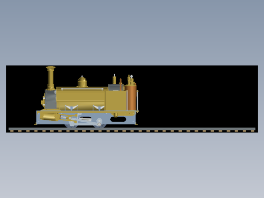 称为“YOLLA”的窄轨燃气机车