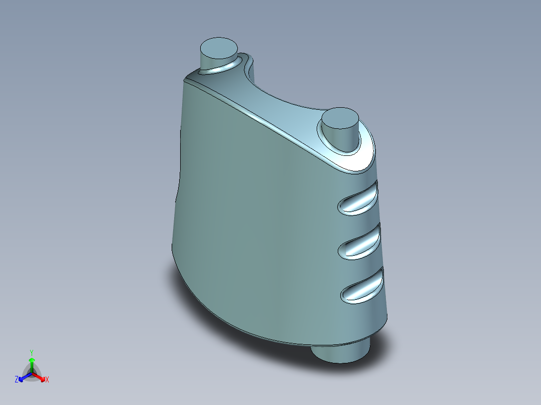 NX 中的时尚双筒望远镜模型