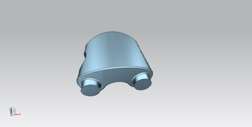 NX 中的时尚双筒望远镜模型
