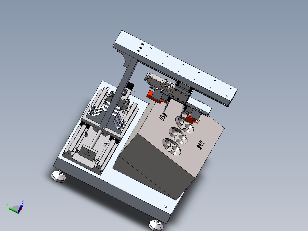 发动机缸体测试平台  sw22