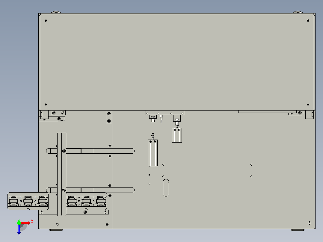 中宝磨牛设备俯视图