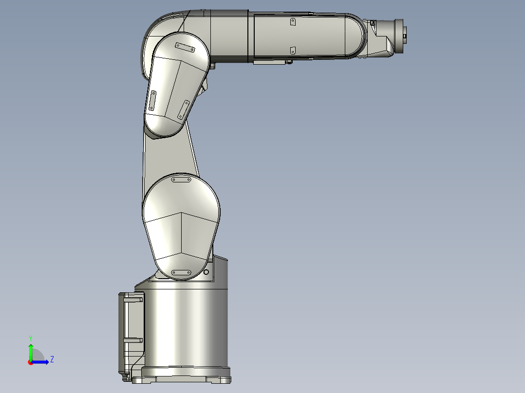 三菱机器人rv-4fl-sh左视图