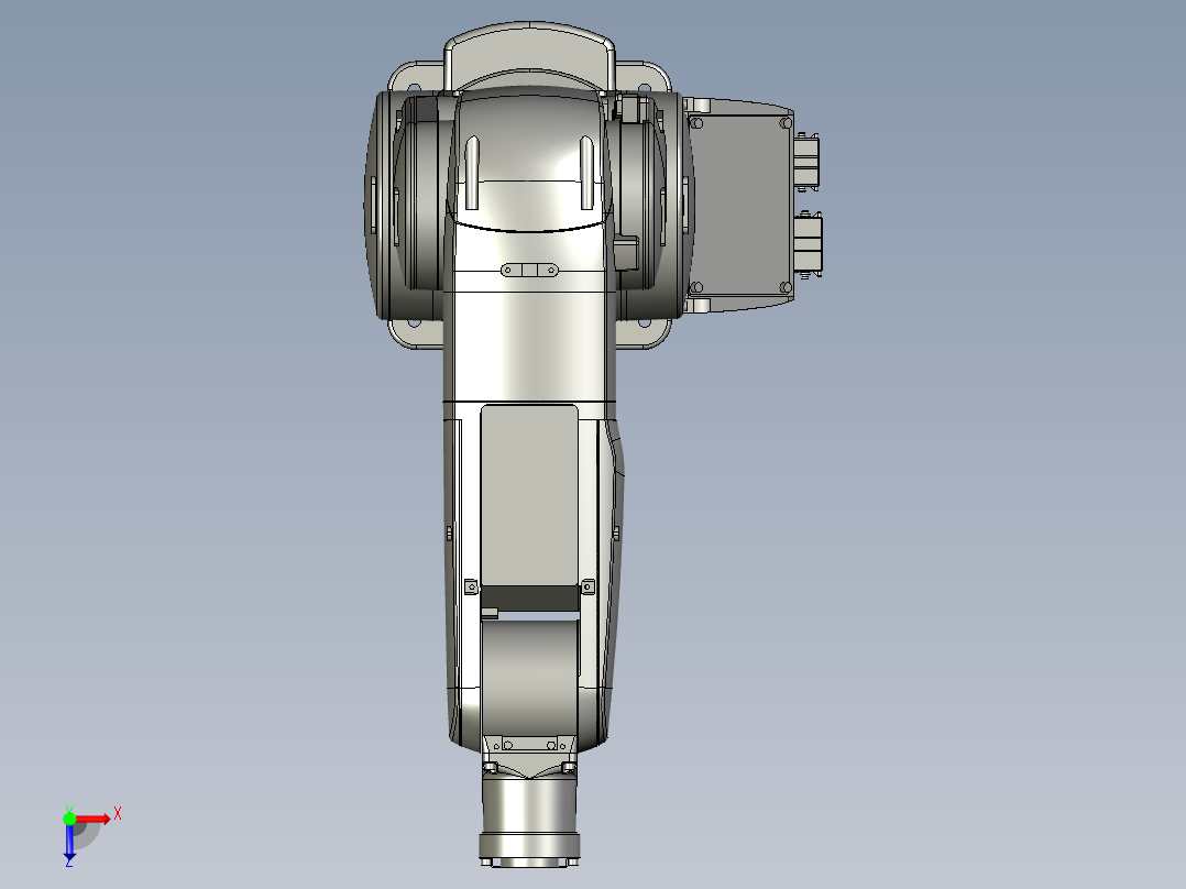 三菱机器人rv-4fl-sh俯视图