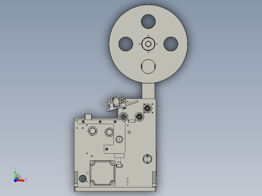 卷料组件前视缩略图