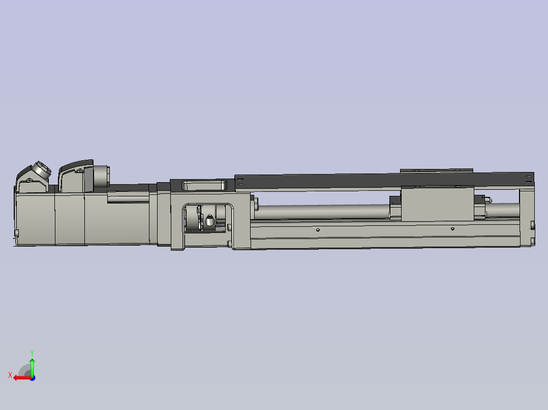 上银模组KK60-200组件-2022080101080501后视图