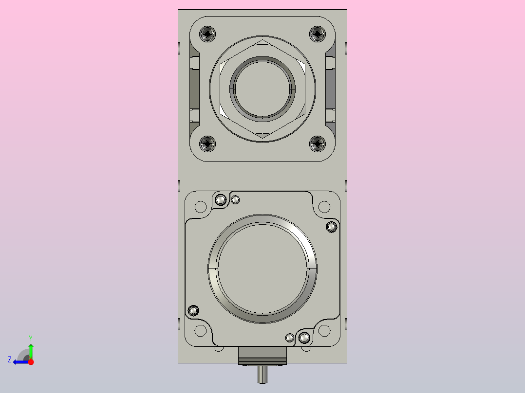 伺服电缸SOE63-L10-C-S150-P-A-P75-D3右视图