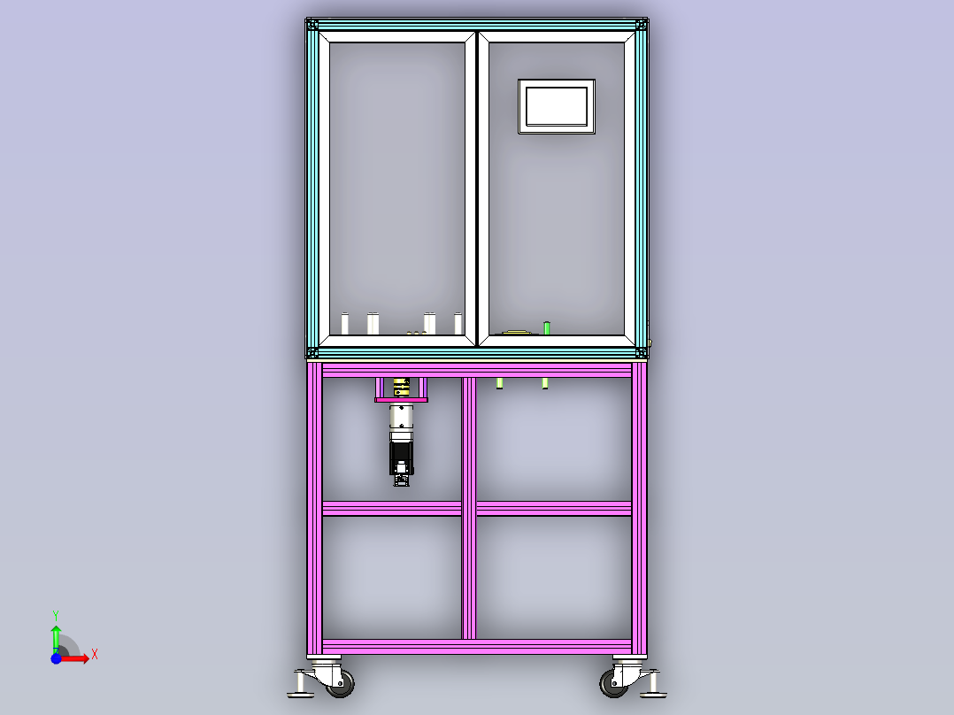 扎带送料机前视图