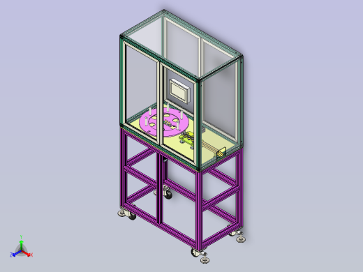 扎带送料机正等轴测缩略图