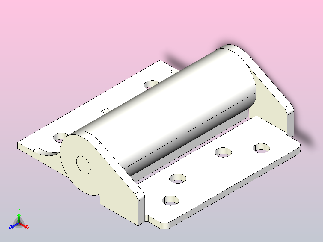 TMSDH 缓冲器铰链[TMSDH3-L]主视图