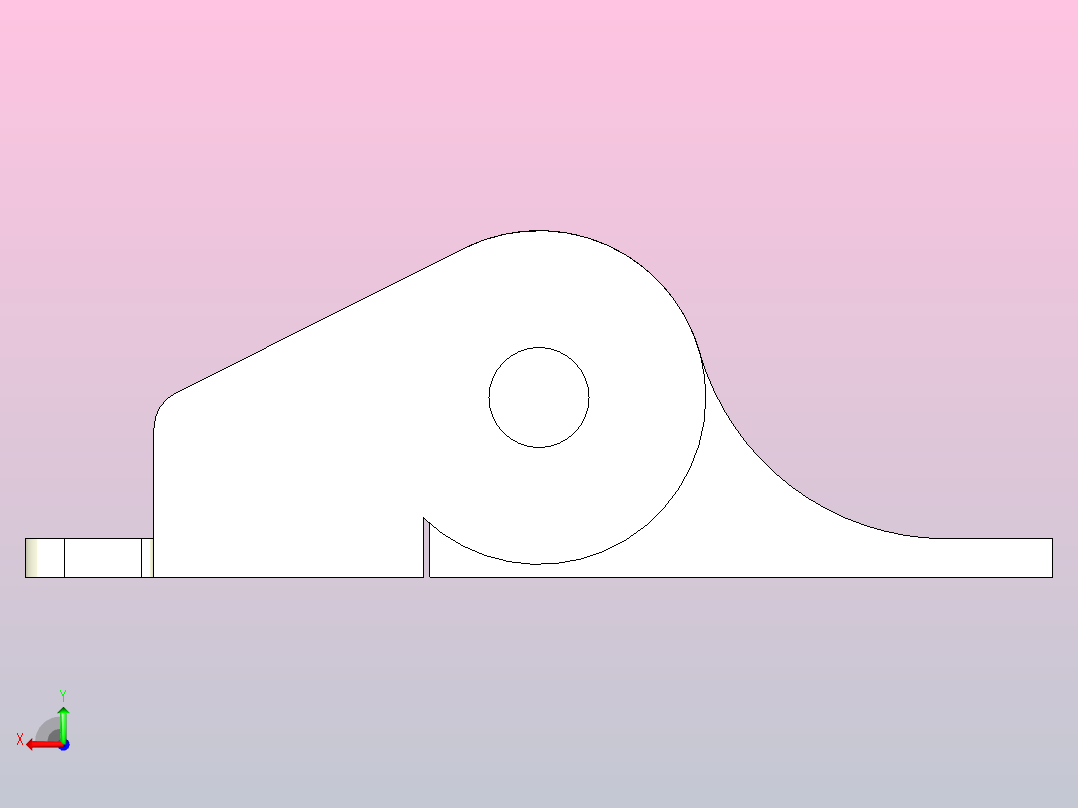 TMSDH 缓冲器铰链[TMSDH3-L]后视图