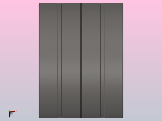 单内圈四列圆柱滚子轴承FC型_FC 3046156前视缩略图