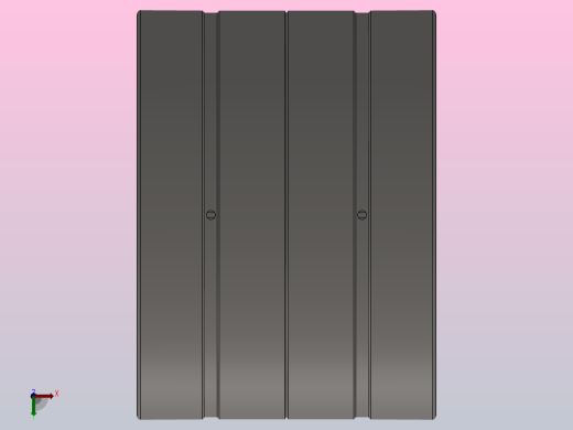 单内圈四列圆柱滚子轴承FC型_FC 3046156俯视缩略图