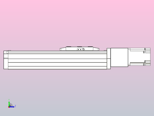 滚珠丝杠直线轴内置导轨TPA-GCR-80-1610C-L150-M-M20-N3左视缩略图