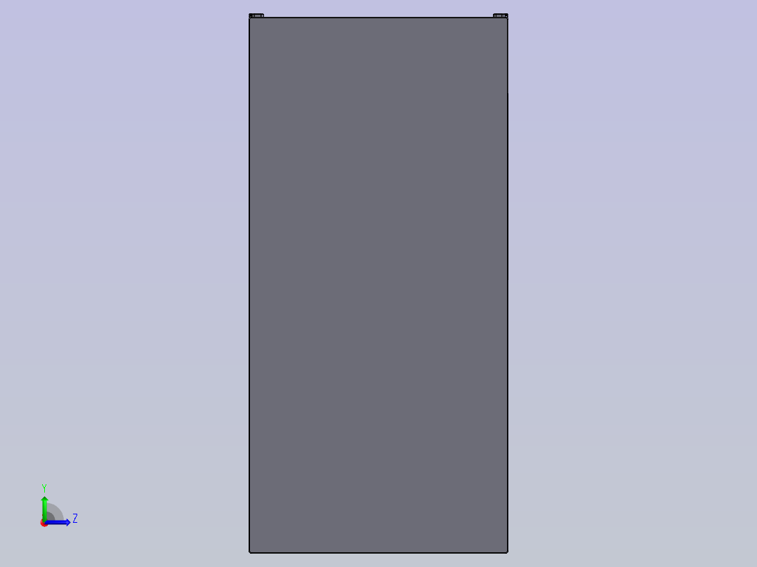 冰箱 stp左视图