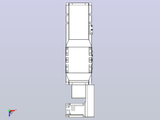 机器人皮带驱动直线轴TPA-GCB-150-P80-L150-QR-M75-N3俯视缩略图