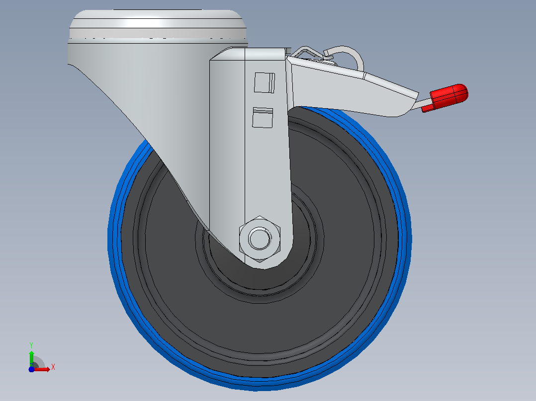 Wheel-5812005433DS-Swede-Wheel脚轮前视图