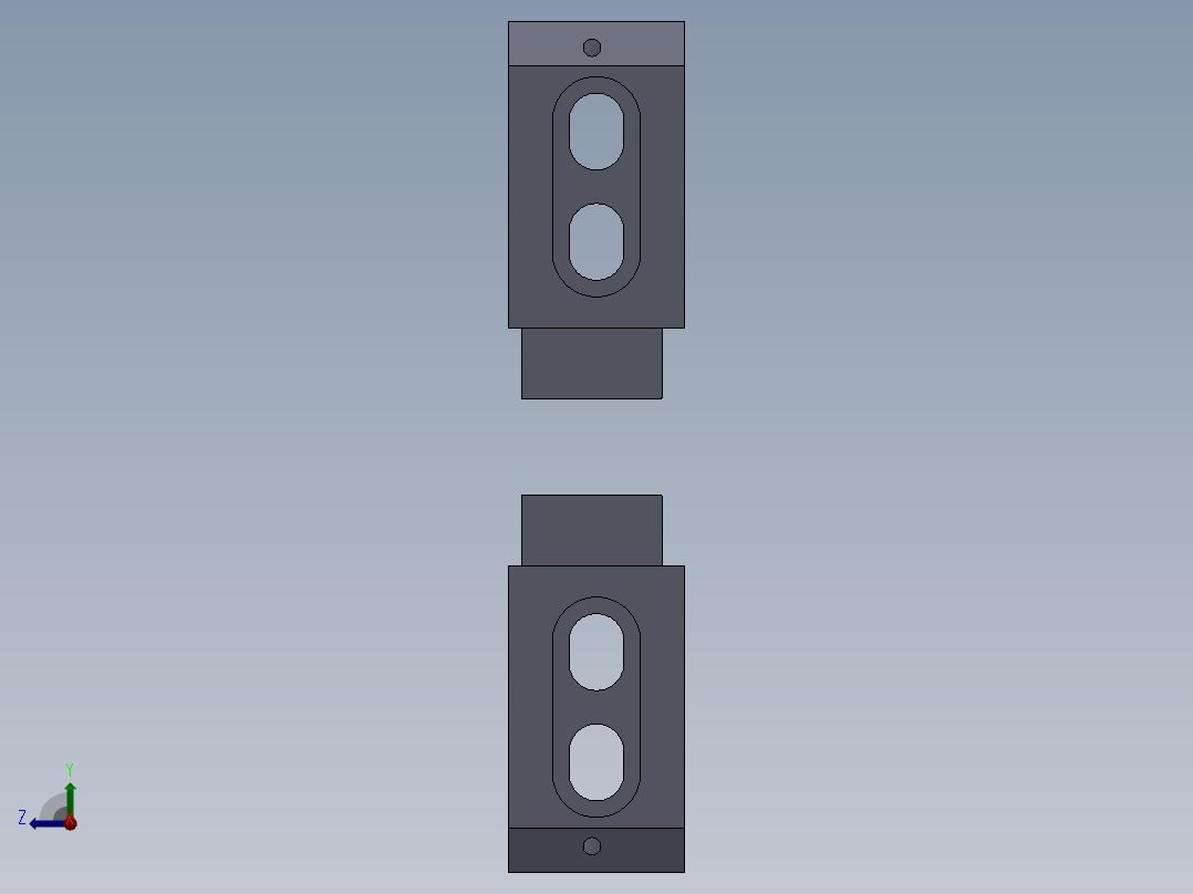 转盘机夹具右视图