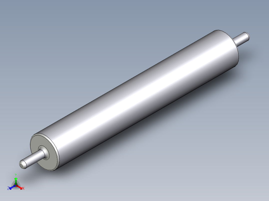 托辊正等轴测图