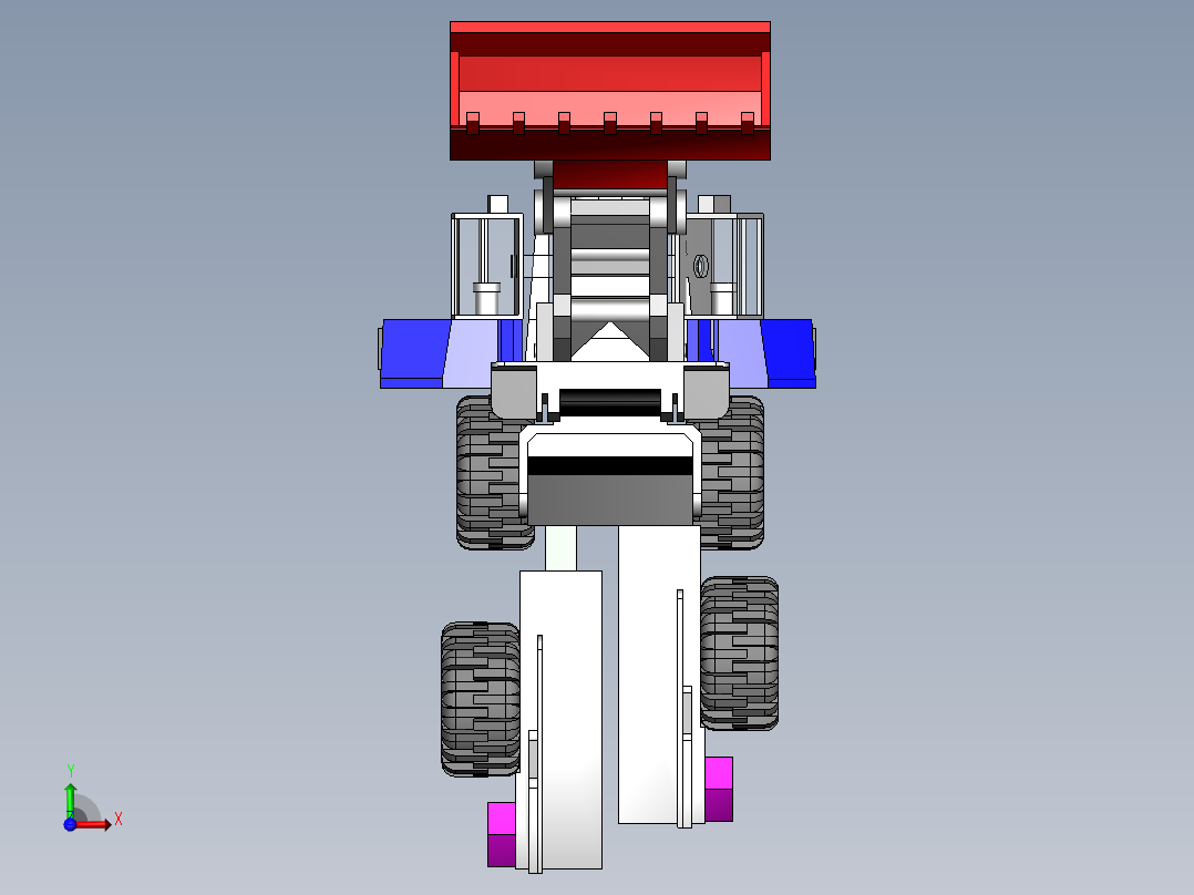 变形金刚改进后前视图
