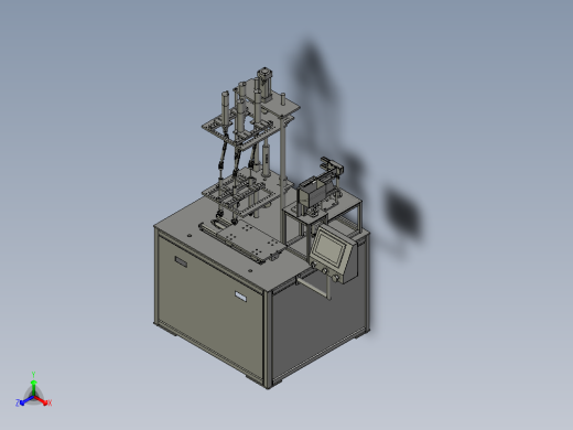四轴自动锁螺丝机