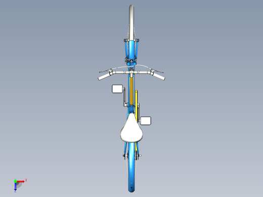 24 英寸车轮的自行车俯视缩略图