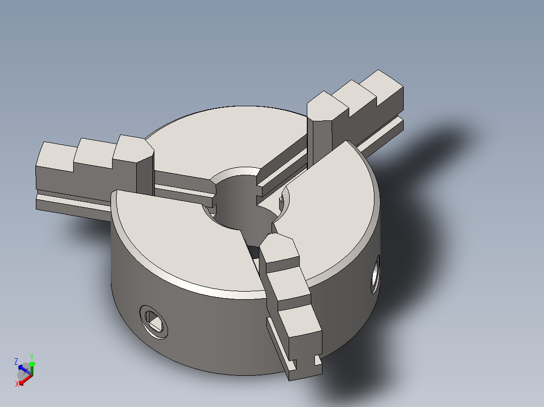 design-lathe-chuck-in-solidworks-assembly-1.snapshot.1主视图