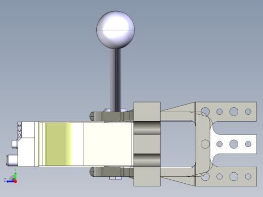 德克斯TUNKERS气缸数模MK_MK2 50.1 A10_A11_A12右视缩略图