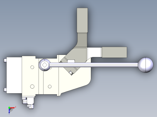 德克斯TUNKERS气缸数模MK_MK2 50.1 A10_A11_A12俯视缩略图