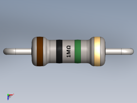 电容器 二极管 电阻器-Resistor 1M Ohm