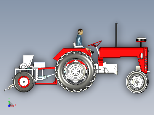 花生自动播种机前视缩略图