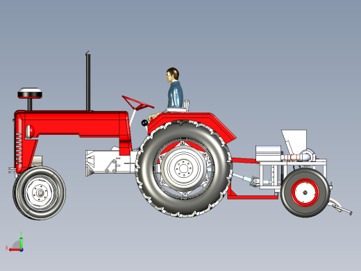 花生自动播种机后视缩略图