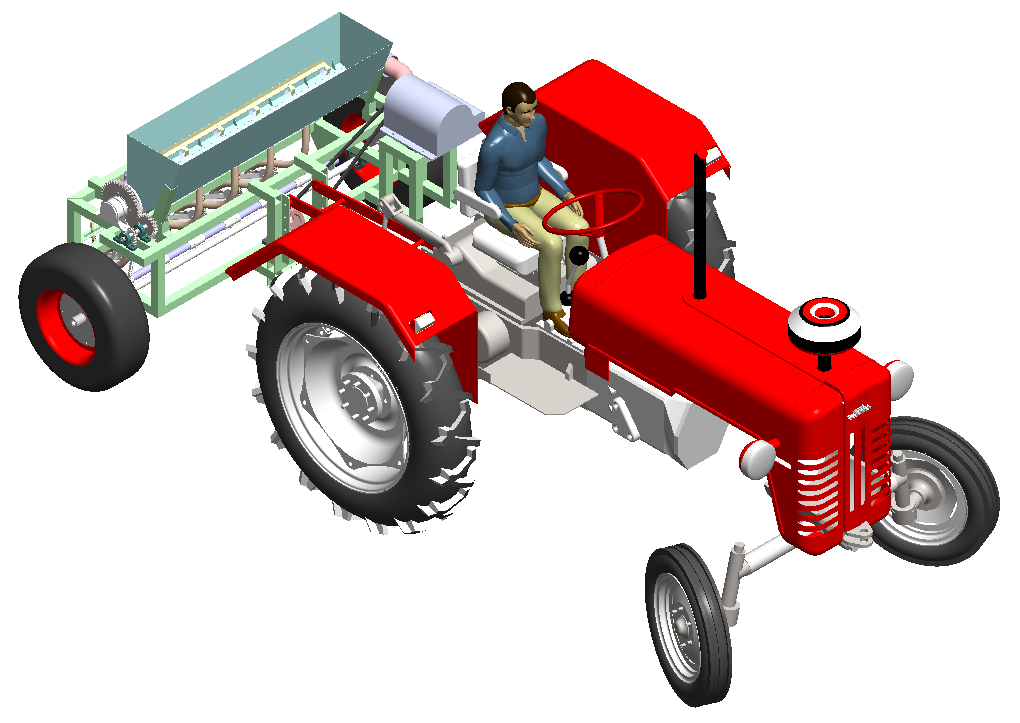 花生自动播种机