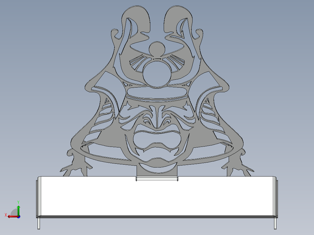 SBH-696969f 书架武士后视图