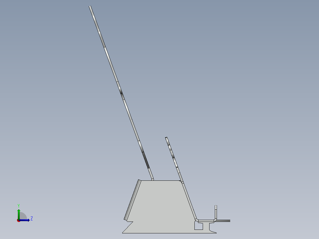 SBH-696969f 书架武士左视图